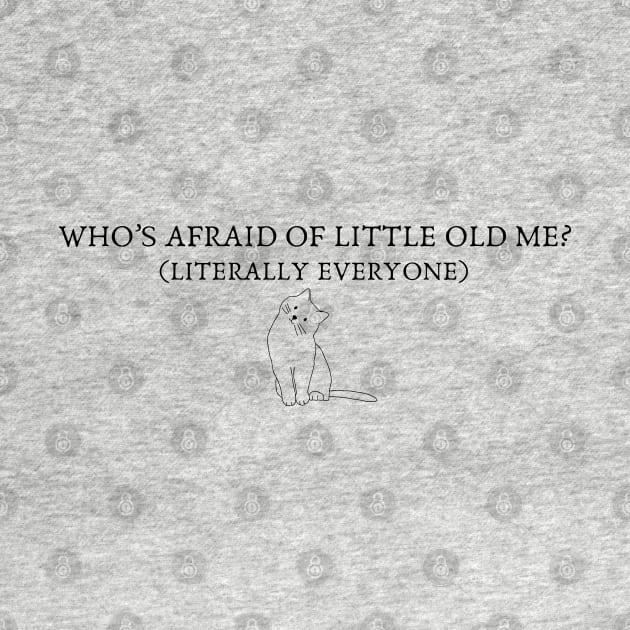 Who's Afraid Of Little Old Me TS The Tortured Poets Department by theKKstore